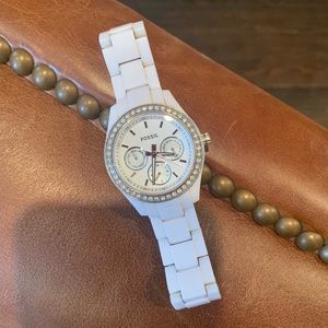 Fossil Women's Stella Quartz Resin Dress Watch